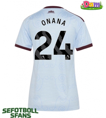 Aston Villa Amadou Onana #24 Tredje Tröja Kvinnor 2026-27 Kortärmad